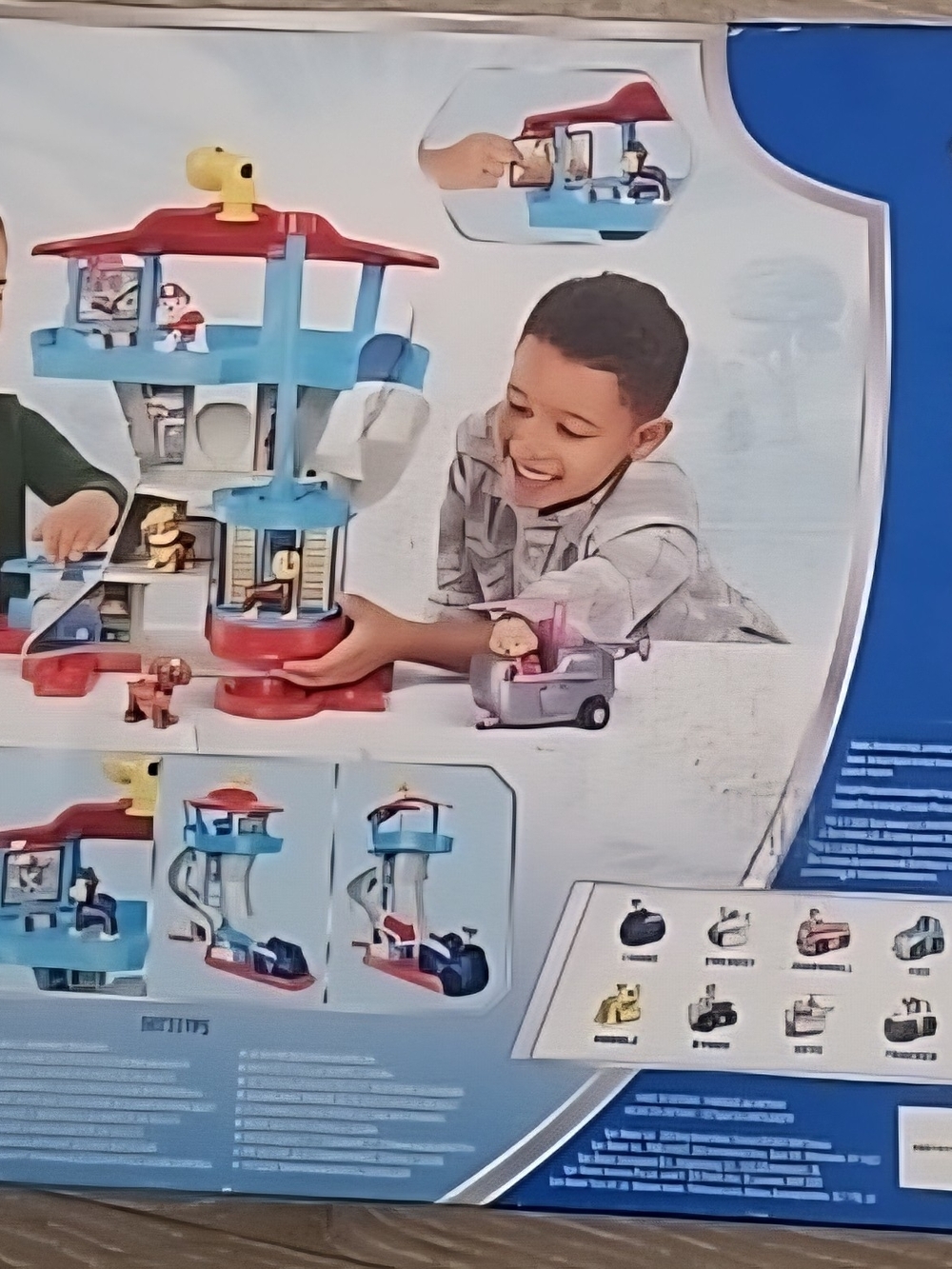 Paw Patrol Lookout Tower Playset with 1 Car Launcher, 2 Figures, 3 Mission Cards